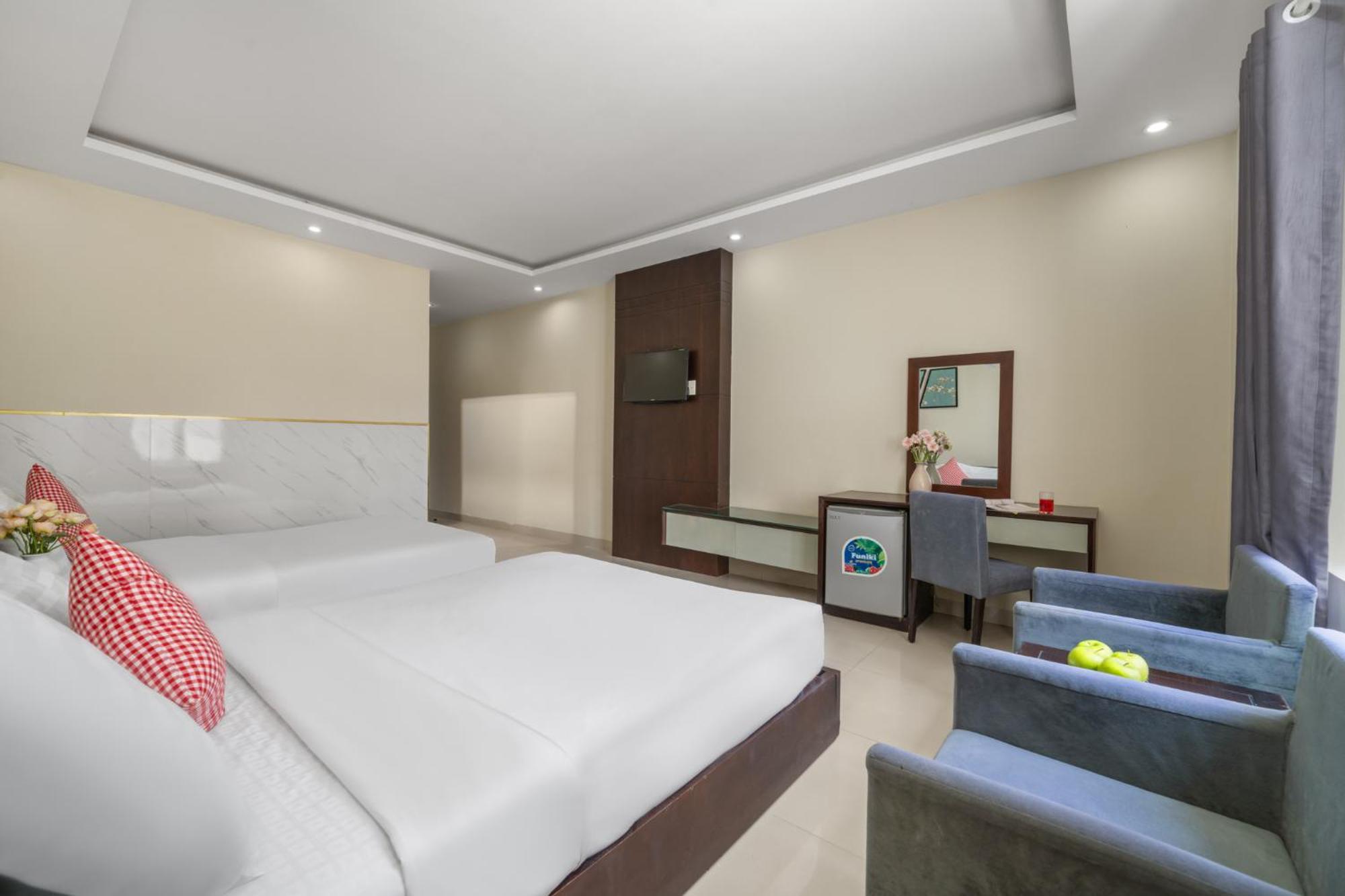 Hanoi Blue Beach Hotel Дананг Экстерьер фото