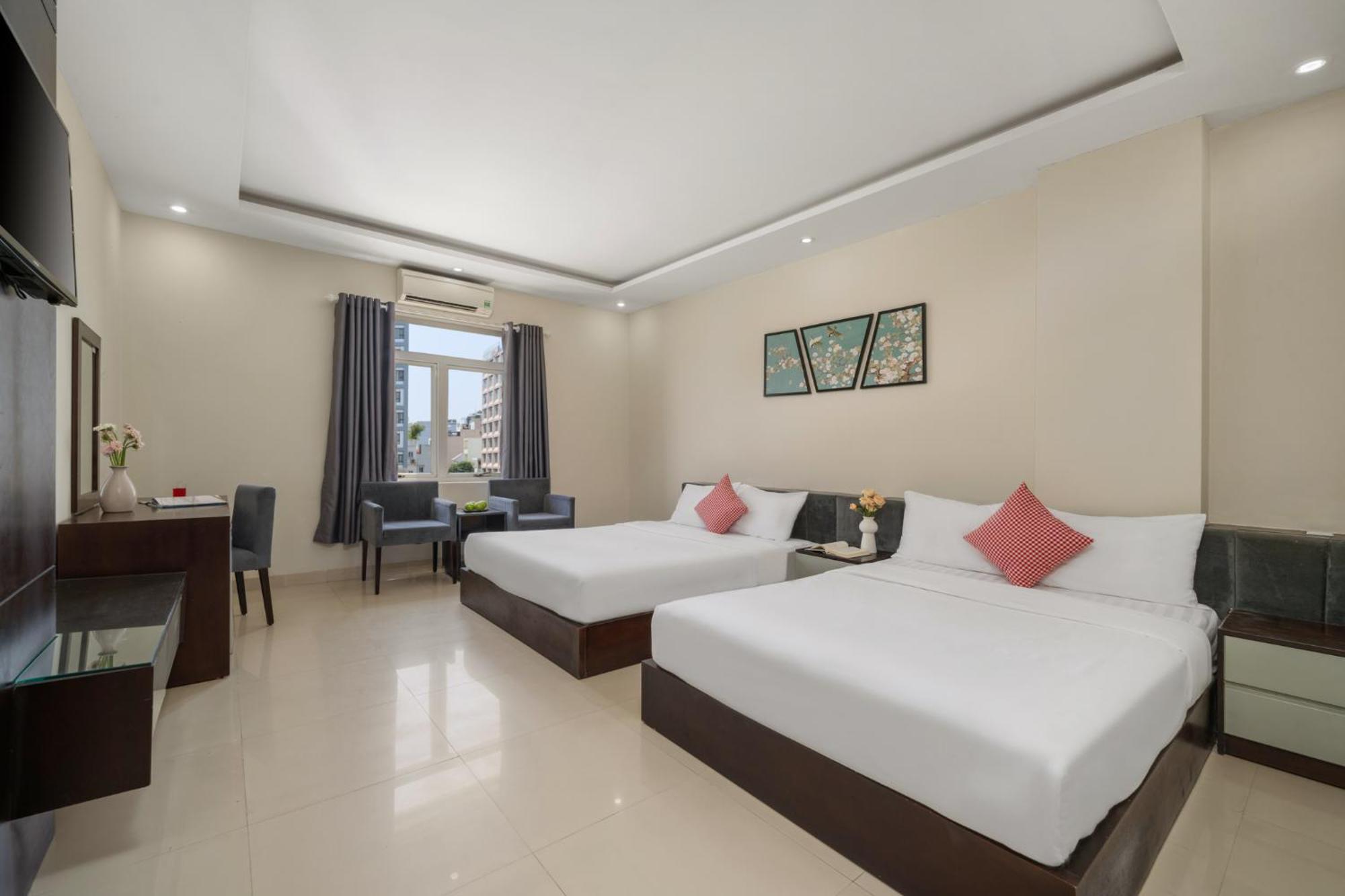 Hanoi Blue Beach Hotel Дананг Экстерьер фото